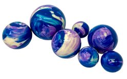 Čokoládové extra velké koule „Neptun“ – sada 7 kusů