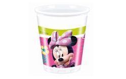 Minnie Mouse Plastic Cups - Happy Helpers - 200 ml - 8 pcs
