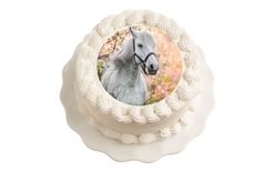 Jedlý papier pre milovníkov koní - Hlava koňa 20 cm