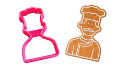 Chefcookie gingerbread cutter - 3D printing