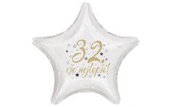 Star-Shaped Balloon for 32nd Birthday