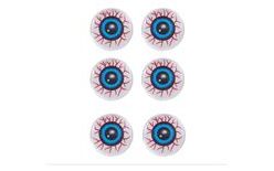 Plastic Eye Decorations - Halloween - 6 pcs