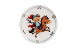 Children's Shallow Plate KNIGHT, 21 cm
