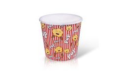Plastový pohár na popcorn 3,4 l