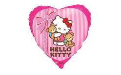 45 cm Hello Kitty Foil Balloon with Teddy Bears