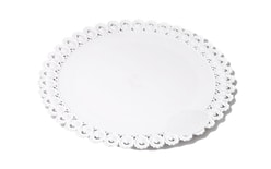 Cake mat 40 cm with lace - set of 5