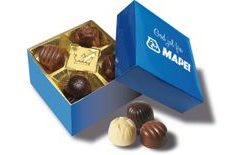 Promotional Chocolate Gift Box (8 pcs, 88 g) with Your Design/Logo – from 100 pcs