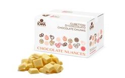 Nuance marakuja – biela čokoláda s čučoriedkami – 250 g