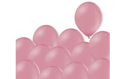 Ružové pudrové balónky 487 - 100 kusov