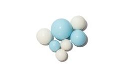 Extra-Large Blue and White Chocolate Balls