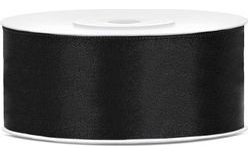 Black ribbon 25 mm x 25 m (1 pc)
