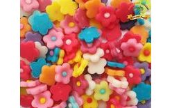Drobné kytičky 2 (40 g) – cukrové ozdoby