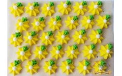 Cukor díszítő virágok tálcán – 37