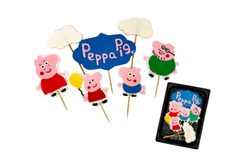 Sada zápichov „Peppa Pig“