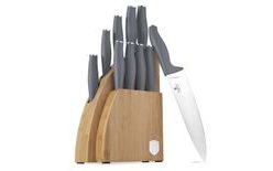 BERLINGERHAUS Sada nožů se stojanem BAMBOO 10 ks Aspen Collection BH-2759
