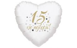 Heart Balloon for 15th Birthday