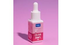 PME Colour Drops – rózsaszín ételfesték 20 ml