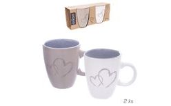 Double Love Ceramic Mug Set 0.14 L (Set of 2)