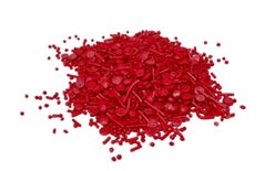 Red Pearlescent Sugar Confetti – 1 kg