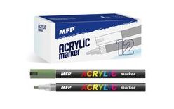 Acrylic paint marker 4mm – dark green (6410830)