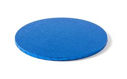 Kulatá podložka pod dort modrá 30 x 1,2 cm