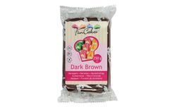 Brown marzipan Dark Brown 250 g
