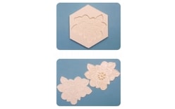 Silicone mould Floral Lace Mould (Silicone mould)