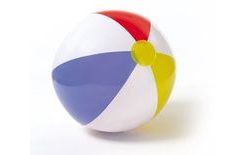 Inflatable ball 51 cm rainbow