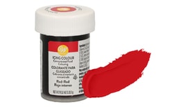 Gelové barvy Wilton Red Red (rudá)
