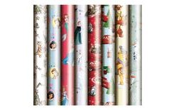 Baliaci papier - vianočné motívy Disney - rolka 200x70 cm