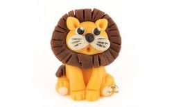 3D Lion Figure 60 g (Lion / Lion Cub)