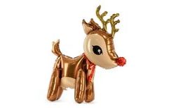 Fólia léggömb RÉN - Karácsony - 55 cm (NEM TÖLTHETŐ HÉLIUMNAL)