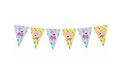 Peppa Pig Garland - 9 Flags, 230 cm
