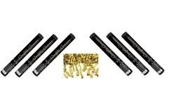 Confetti 40cm - GOLD RIBBONS - SHAVINGS - METALLIC - New Year's Eve - 6 pcs