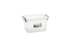 High Rectangular Plastic Box 1 L