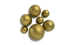Extra-Large Chocolate Balls – Gold