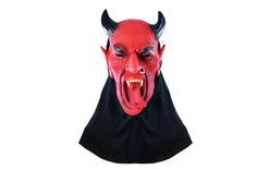 Devil mask with tongue