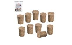 Korkové zátky - 10 ks, 2x1,7x2,6 cm