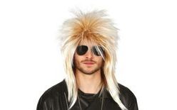 Blond paruka - Rocker