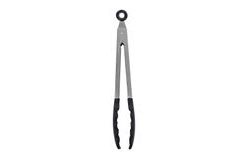 ORION Stainless Steel/Silicone Tongs 27 cm
