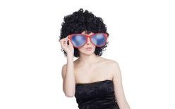 MEGA PARTY Glasses Red