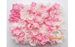 Modelované ružové kvietky 20 g