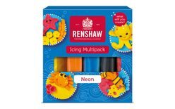 Rolfondant Pro Multipack Neon Colours - 5x100g