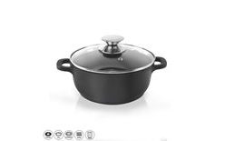 GRANDE fazék üvegfedővel, 16 cm