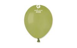 Latex mini lufi - 13 cm – Olívazöld - 1 DB