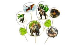 Sada cukrových zápichů „Doba dinosaurů“