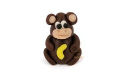 Occasion Monkey Character Cake Topper 30g