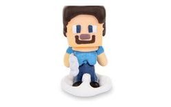 Cukrová figurka Minecraft Steve - modrý