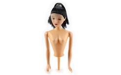 Barbie doll on a stem - Black-haired