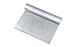 Pastry spatula with a ruler